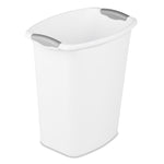 Load image into Gallery viewer, Sterilite 3 Gallon/11.4 Liter Wastebasket White $5.00 EACH, CASE PACK OF 6
