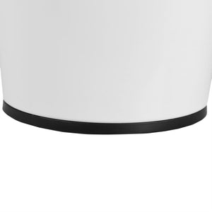 Home Basics Open Top 8 Lt Waste Bin, (9.5" x 10.25"), White $6.00 EACH, CASE PACK OF 12