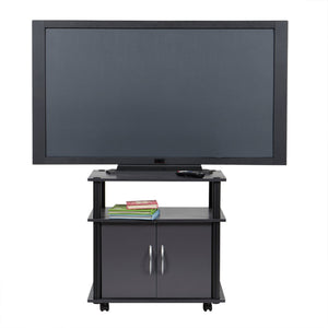 Home Basics TV Stand with Cabinets, Grey
 $40.00 EACH, CASE PACK OF 1