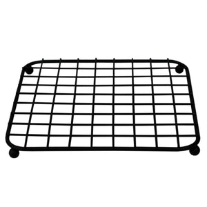 Home Basics Grid Collection Non-Skid Square Trivet, Black $2.50 EACH, CASE PACK OF 12