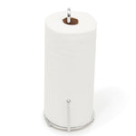 Load image into Gallery viewer, Home Basics Wire Collection Paper Towel Holder, Chrome $4.00 EACH, CASE PACK OF 12
