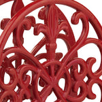 Load image into Gallery viewer, Home Basics Cast Iron Fleur De Lis Napkin Holder, Red $6.00 EACH, CASE PACK OF 6
