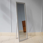 Load image into Gallery viewer, Home Basics Easel Back Full Length Mirror with MDF Frame, White $15.00 EACH, CASE PACK OF 6
