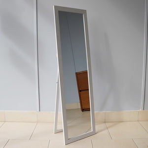 Home Basics Easel Back Full Length Mirror with MDF Frame, White $15.00 EACH, CASE PACK OF 6