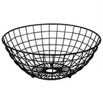 Load image into Gallery viewer, Home Basics Grid Collection Large Capacity Fruit Bowl, Black $8.00 EACH, CASE PACK OF 12
