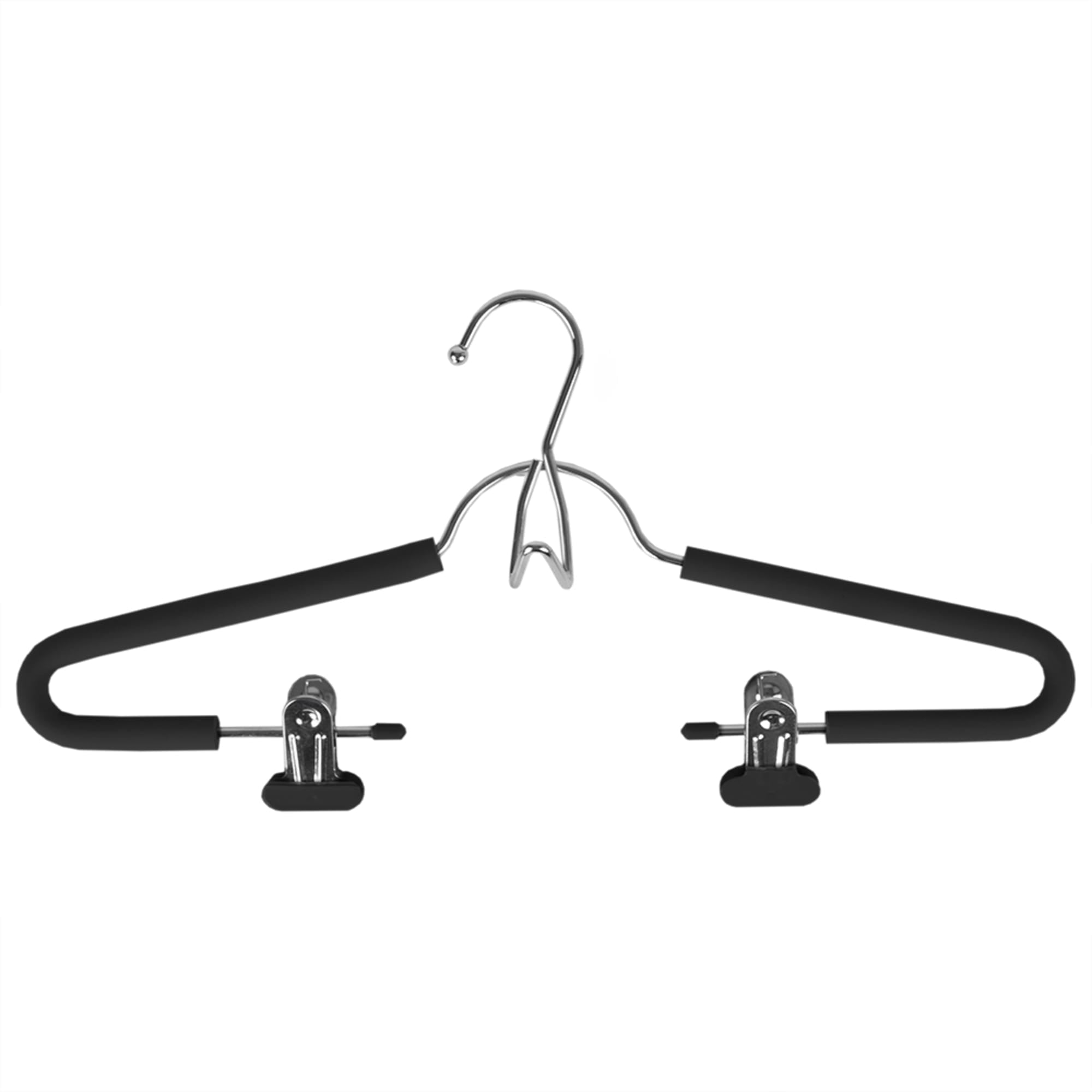 Home Basics 2 Piece Foam Hangers With Clips $4 EACH, CASE PACK OF 24