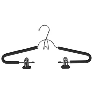 Home Basics 2 Piece Foam Hangers With Clips $4 EACH, CASE PACK OF 24