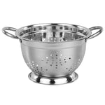 Load image into Gallery viewer, Home Basics 3 QT  Deep Colander with High Stability Base and Open Handles, Silver $5.00 EACH, CASE PACK OF 12
