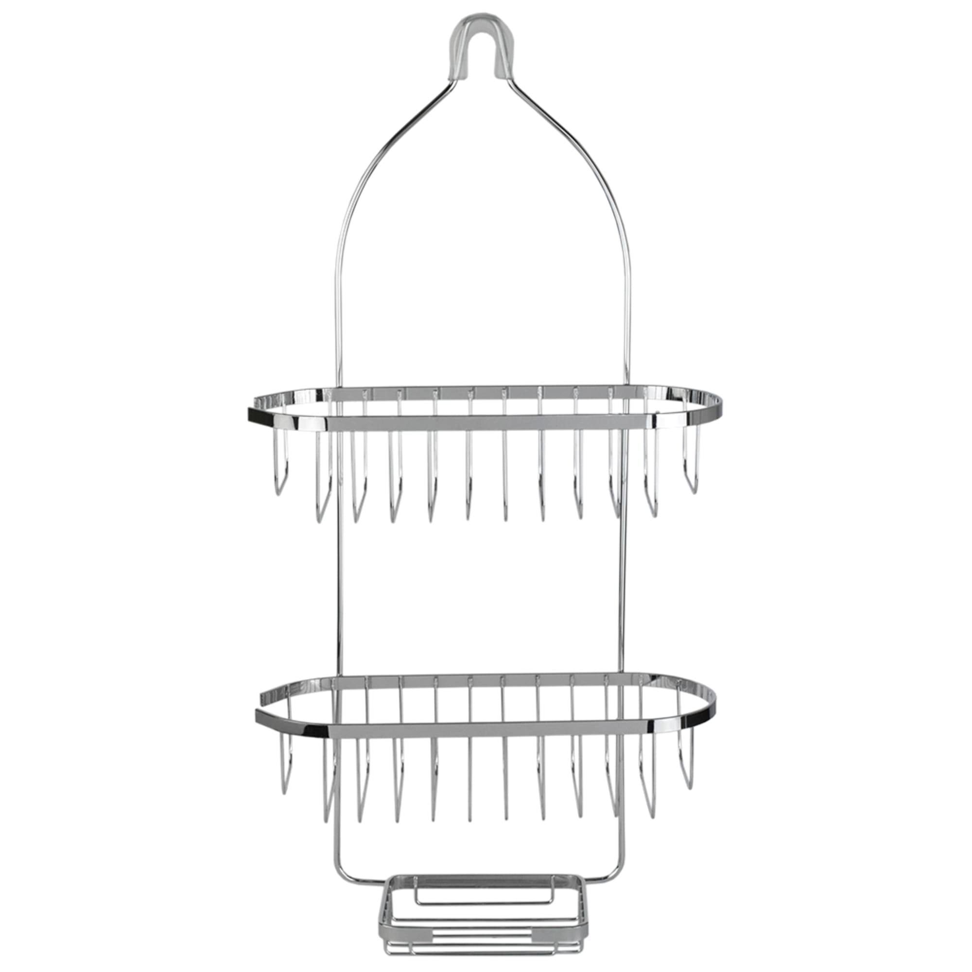 Home Basics Chrome Plated Steel Shower Caddy $10.00 EACH, CASE PACK OF 12