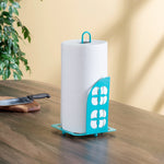 Load image into Gallery viewer, Home Basics Trinity Collection Paper Towel Holder, Turquoise $6.00 EACH, CASE PACK OF 12
