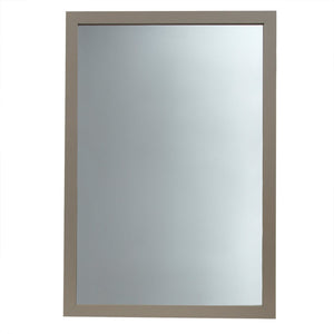 Home Basics 24" x 36" Wall Mirror, Grey $25.00 EACH, CASE PACK OF 4