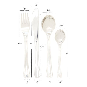 Home Basics Athens 16 Piece Stainless Steel Flatware Set $8.00 EACH, CASE PACK OF 12