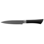 Load image into Gallery viewer, Home Basics Stainless Steel Knife Set with Knife Blade Sharpener, Black $5.00 EACH, CASE PACK OF 12
