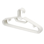 Load image into Gallery viewer, Home Basics 6 Piece Plastic Hangers, White $2.00 EACH, CASE PACK OF 30
