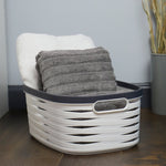 Load image into Gallery viewer, Home Basics Avaris Large Plastic Storage Basket - Assorted Colors

