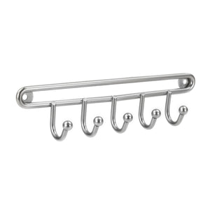 Home Basics Simplicity Collection 5 Hook Key Organizer, Satin Nickel $3.00 EACH, CASE PACK OF 12