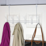 Load image into Gallery viewer, Home Basics 6 Hook Powder Coated Iron Hanging Rack, White $5.00 EACH, CASE PACK OF 12

