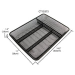 Load image into Gallery viewer, Home Basics Mesh Steel Cutlery Tray - Assorted Colors
