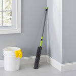 Load image into Gallery viewer, Home Basics Brilliant Chenille Flexible Duster, Grey/Lime $6 EACH, CASE PACK OF 12
