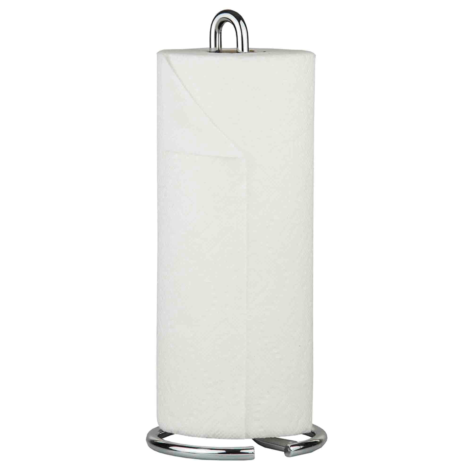 Home Basics Simplicity Collection Free-Standing Paper Towel Holder, Chrome $5.00 EACH, CASE PACK OF 12