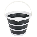 Load image into Gallery viewer, Home Basics 10 LT Collapsible Plastic Bucket, Black $5.00 EACH, CASE PACK OF 12
