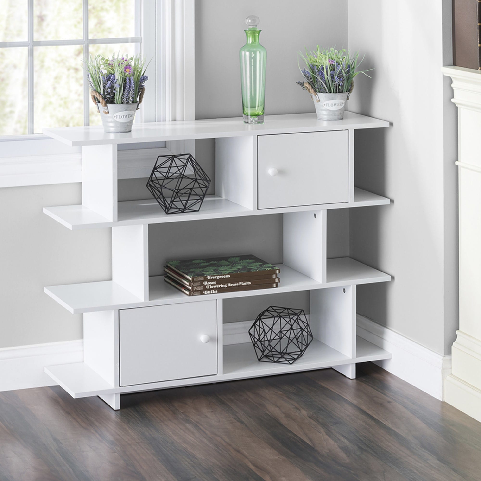 3 Tier Corner Shelf, Grey | FURNITURE | SHOP HOME BASICS