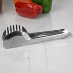 Load image into Gallery viewer, Home Basics Stainless Steel Tongs, Silver $2.00 EACH, CASE PACK OF 24
