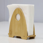 Load image into Gallery viewer, Michael Graves Design Triangle Freestanding Upright Bamboo Napkin Holder, Natural $6.00 EACH, CASE PACK OF 4
