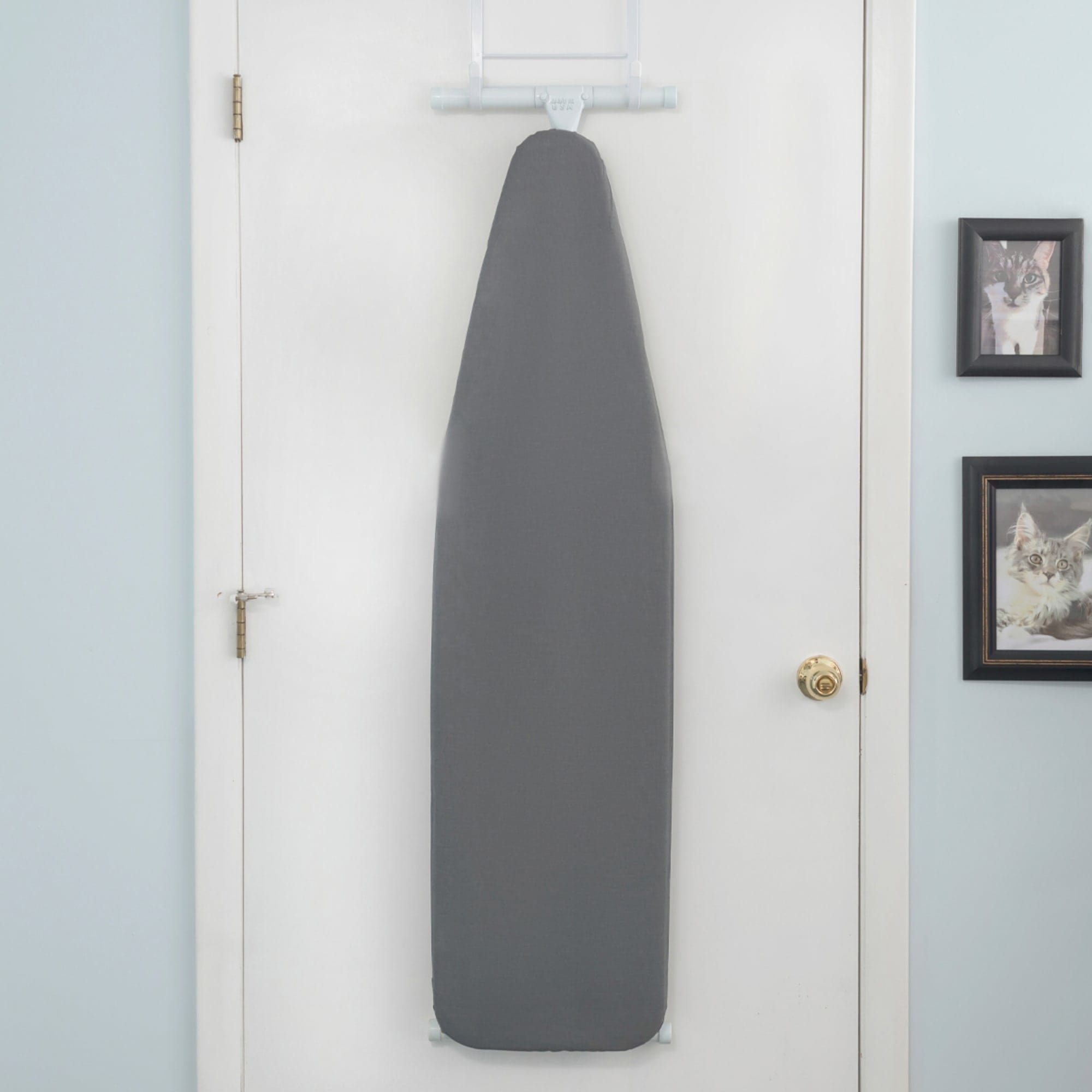 Seymour Home Products Adjustable Height, Freestanding T-Leg Ironing Board, Solid Gray $25 EACH, CASE PACK OF 1