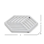 Load image into Gallery viewer, Home Basics Lines Cast Iron Trivet, Grey $8.00 EACH, CASE PACK OF 6
