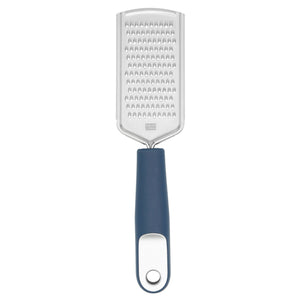 Michael Graves Design Comfortable Grip Handheld Flat Stainless Steel Cheese Grater,  Indigo $3.00 EACH, CASE PACK OF 24