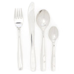 Load image into Gallery viewer, Home Basics Delight 16 Piece Stainless Steel Flatware Set $8.00 EACH, CASE PACK OF 12
