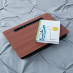 Load image into Gallery viewer, Home Basics Lap Desk with Cushioned Back, Cherry $12.00 EACH, CASE PACK OF 6
