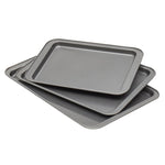Load image into Gallery viewer, Home Basics 3 Piece Non-Stick Cookie Sheet Set $12.00 EACH, CASE PACK OF 12

