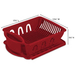 Load image into Gallery viewer, Sterilite 2 Piece Sink Set, Red $10.00 EACH, CASE PACK OF 6
