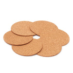 Load image into Gallery viewer, Home Basics 6 Piece Cork Coaster Set $1.50 EACH, CASE PACK OF 24
