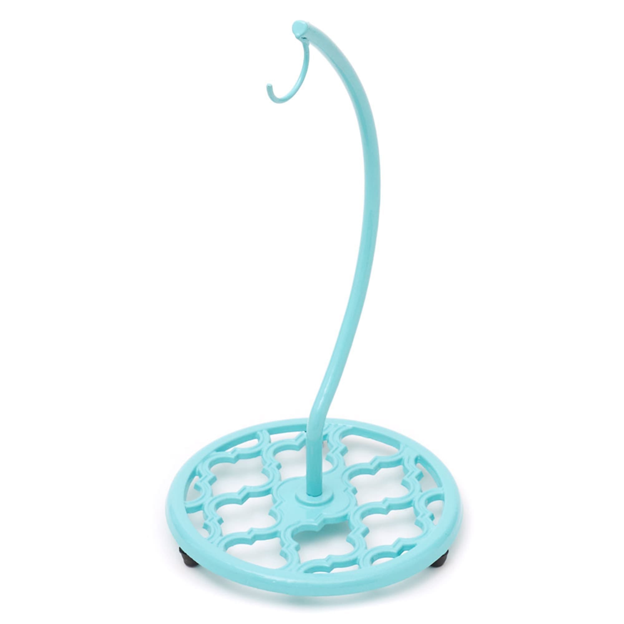 Home Basics Lattice Collection Cast Iron Banana Hanger, Turquoise $10.00 EACH, CASE PACK OF 6