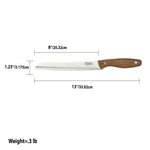 Load image into Gallery viewer, Home Basics Winchester Collection 8&quot; Bread Knife $3.00 EACH, CASE PACK OF 24
