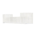 Load image into Gallery viewer, Home Basics Wide Cosmetic Organizer, Clear $5.00 EACH, CASE PACK OF 12
