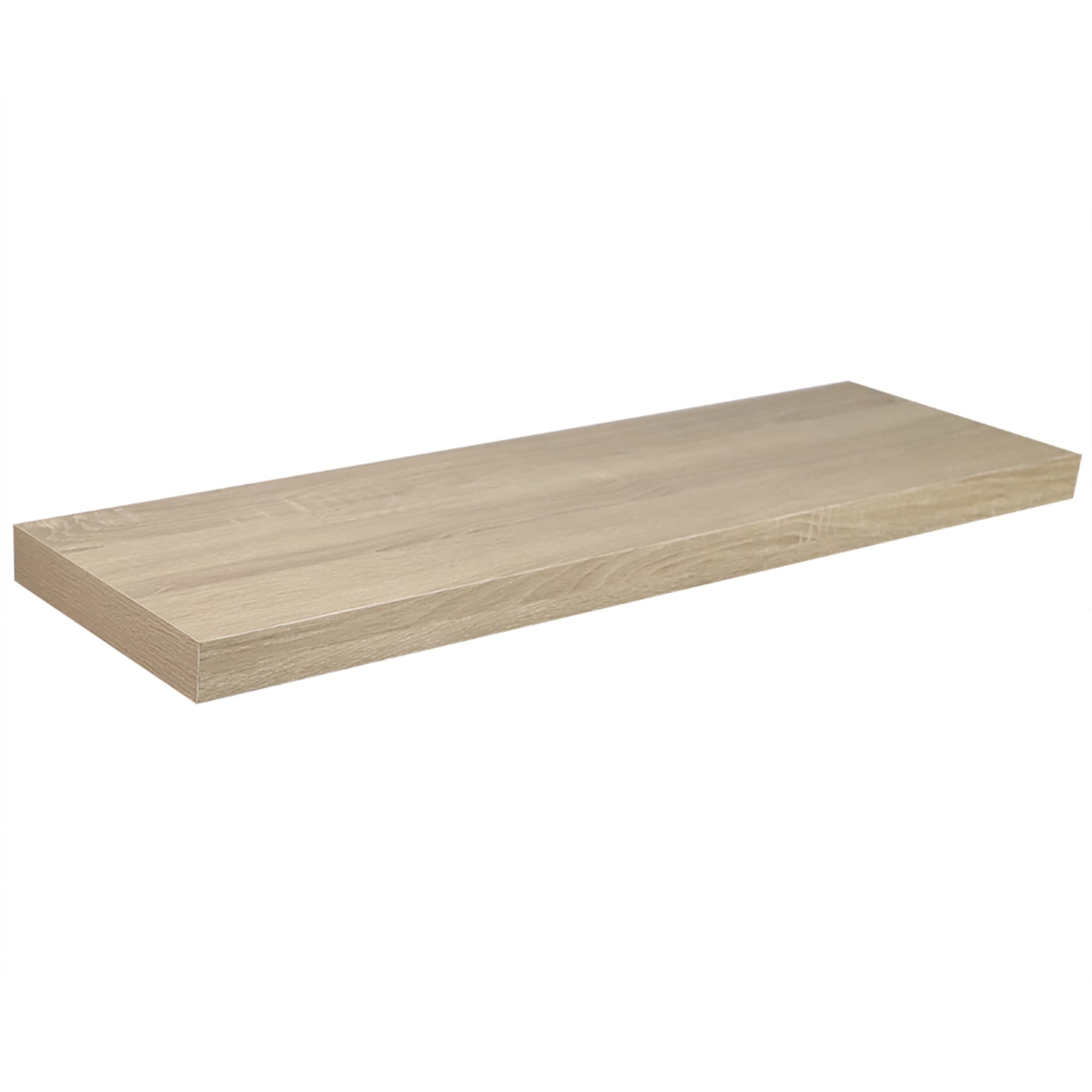 Home Basics 30" MDF Floating Shelf, Oak $12.00 EACH, CASE PACK OF 6