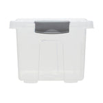 Load image into Gallery viewer, Home Basics 4.25 Liter Storage Box With Handle, Clear $3 EACH, CASE PACK OF 6
