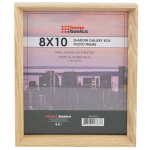 Home Basics 8" x 10" Shadow Box Picture Frame - Assorted Colors