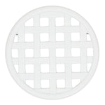 Load image into Gallery viewer, Home Basics Weave Round Cast Iron Trivet, White $8.00 EACH, CASE PACK OF 6
