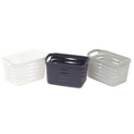 Load image into Gallery viewer, Home Basics Avaris Medium Plastic Storage Basket - Assorted Colors
