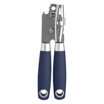 Load image into Gallery viewer, Home Basics Meridian Stainless Steel Can Opener, Indigo $5.00 EACH, CASE PACK OF 24
