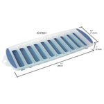 Load image into Gallery viewer, Home Basics Ultra-Slim Plastic Pop-Out Ice Cube Tray, (Pack of 2), Blue - Assorted Colors
