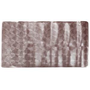 Home Basics Metallic Anti-Slip Luxury Decorative Bath Mat - Assorted Colors