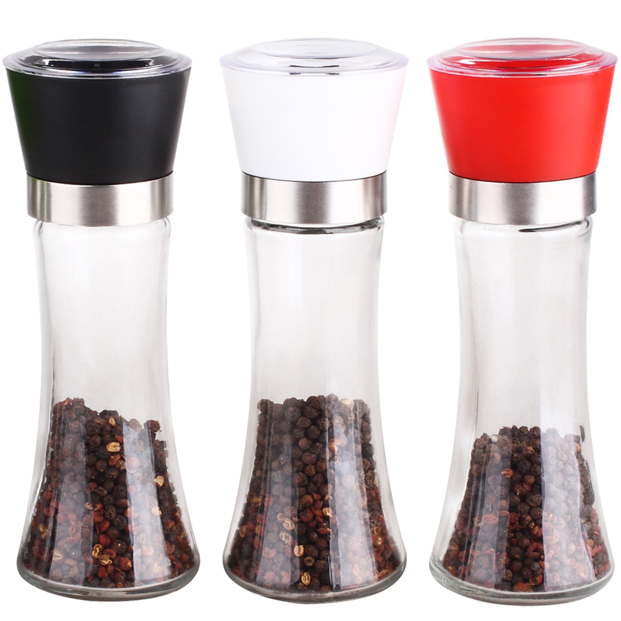 Home Basics Fresh Grind Manual Salt and Pepper Mill - Assorted Colors