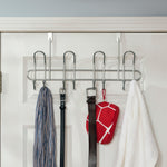 Load image into Gallery viewer, Home Basics 8 Hook Hanging Rack, Satin Nickel $10.00 EACH, CASE PACK OF 12
