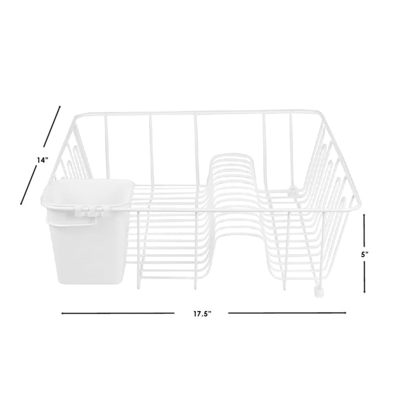 Dish Drying Rack, Rubbermaid Dish Rack with Utensil Holder for